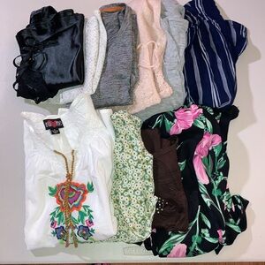 Womens Clothing Bundle, XS, S, 10 Pieces